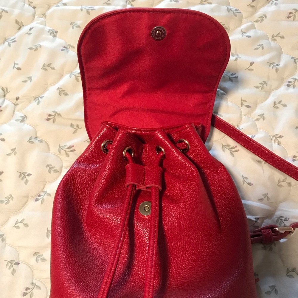 Red Mini Forever 21 Backpack - Picture 4 of 10
